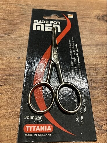 SOLİNGEN TİTANİA KULAK VE BURUN KILI MAKASI - Görsel 3