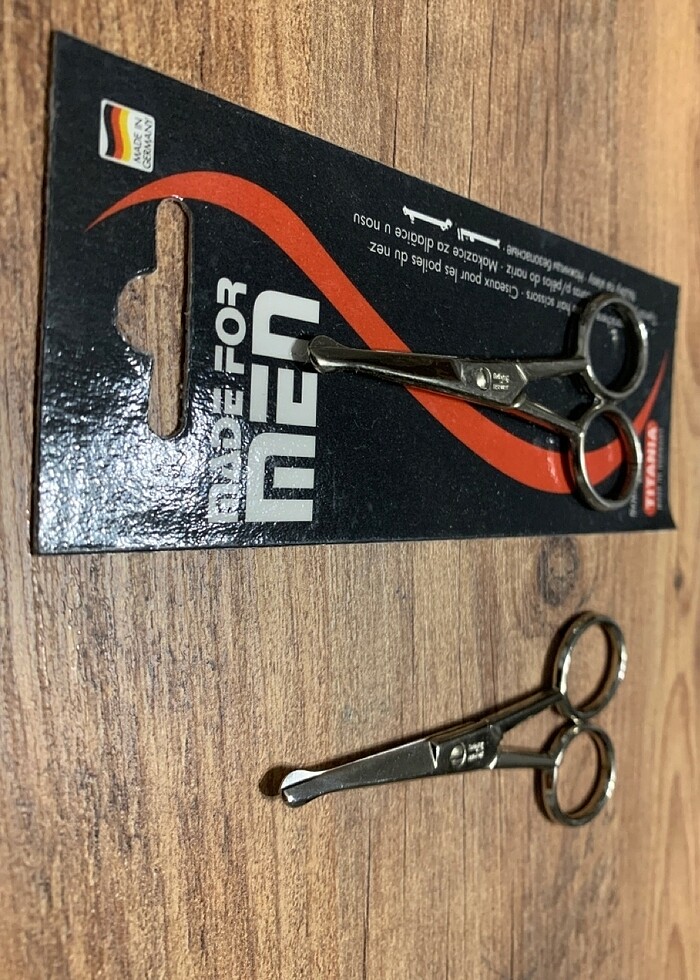 SOLİNGEN TİTANİA KULAK VE BURUN KILI MAKASI - Görsel 2