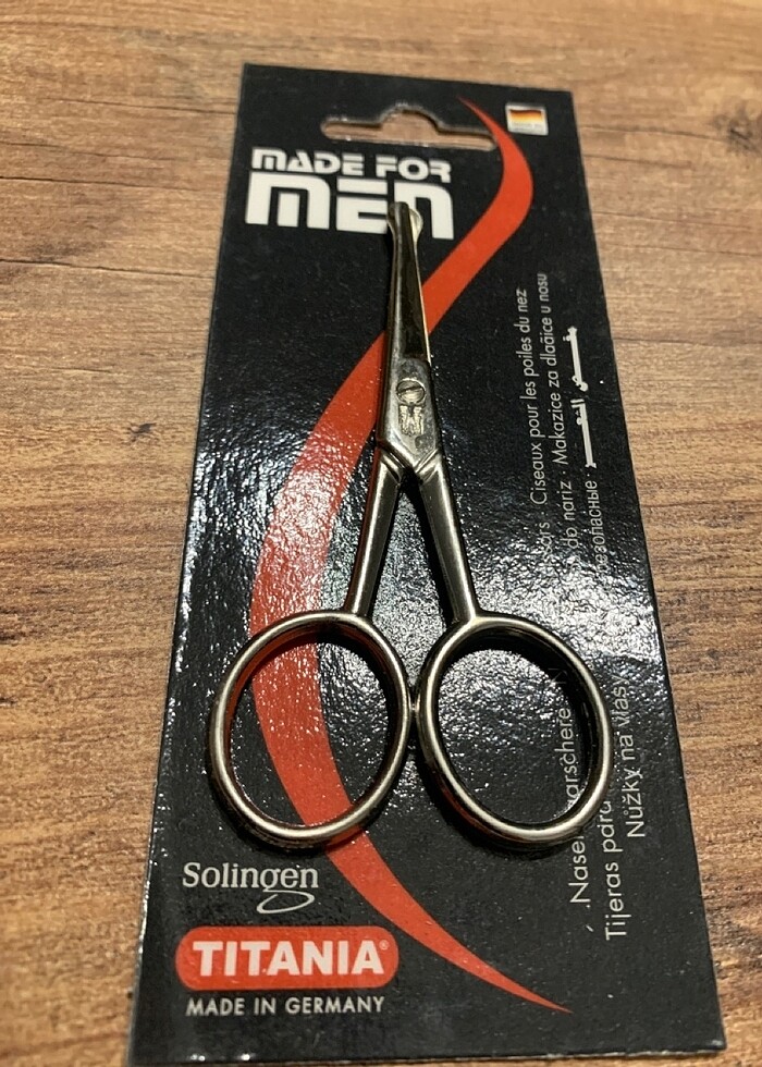 SOLİNGEN TİTANİA KULAK VE BURUN KILI MAKASI - Görsel 3