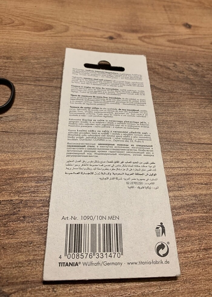 Alman Solingen kişisel bakım makasları - Görsel 4