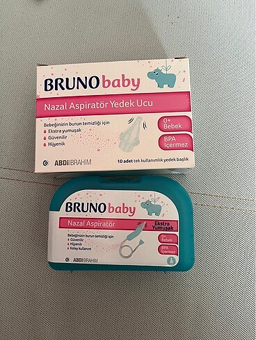 Diğer Bruno baby yedek uc ve aspiratör