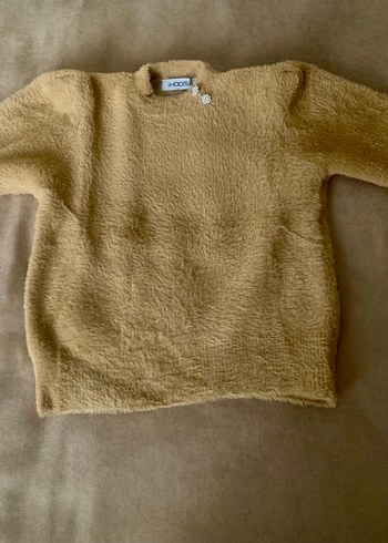 Düğme Detaylı Kadın Kısa Kollu Kazak - Görsel 4