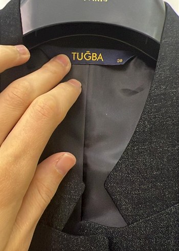 Tuğba Siyah Kadın Ceket - Görsel 2