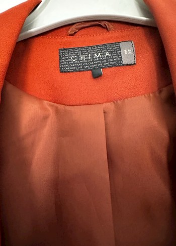 Chima Vatkalı ve Düğmeli Ofis Blazer Ceket - Görsel 8