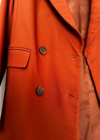 Chima Vatkalı ve Düğmeli Ofis Blazer Ceket - Görsel 9