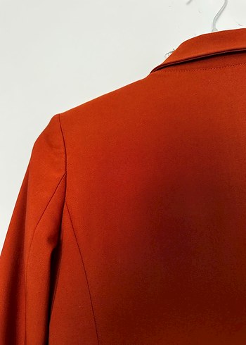 Chima Vatkalı ve Düğmeli Ofis Blazer Ceket - Görsel 10