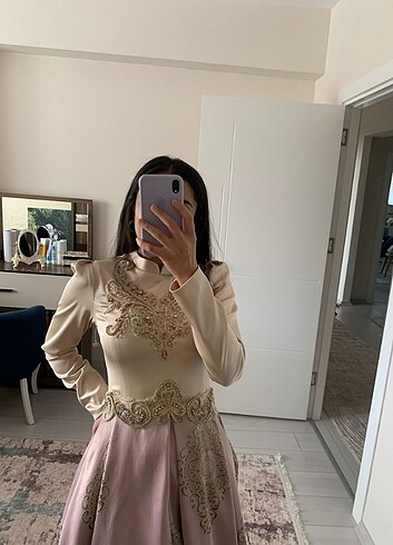 Pınar Şems Tesettür Nişan Kıyafeti - Görsel 2