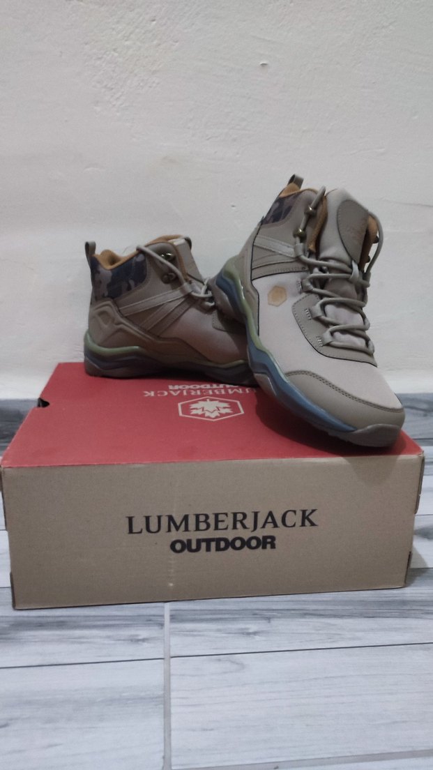 Lumberjack Outdoor Erkek Kamuflaj Bağcıklı Ayakkabı - Görsel 2