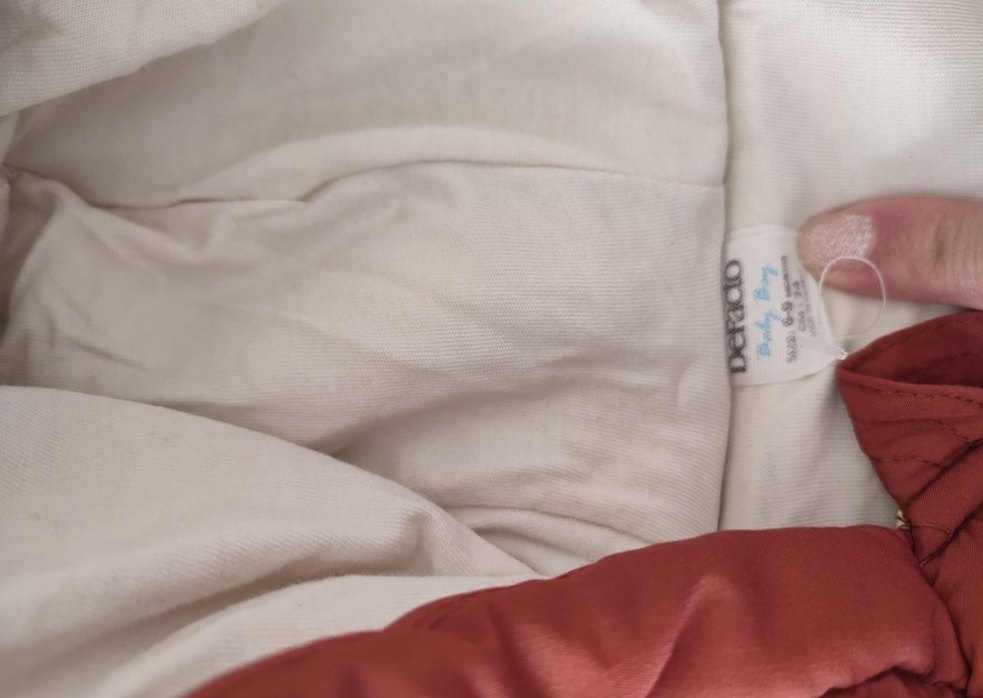 Kahverengi Fermuarlı Bebek Kız Tulumu 6-9 ay - Görsel 4