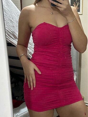 Zara Zara drapeli elbise