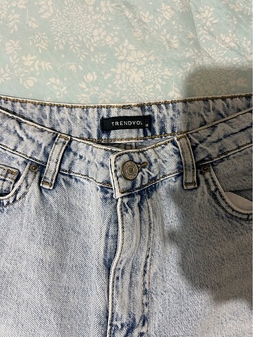 Trendyol & Milla Milla buz mavisi mom jean