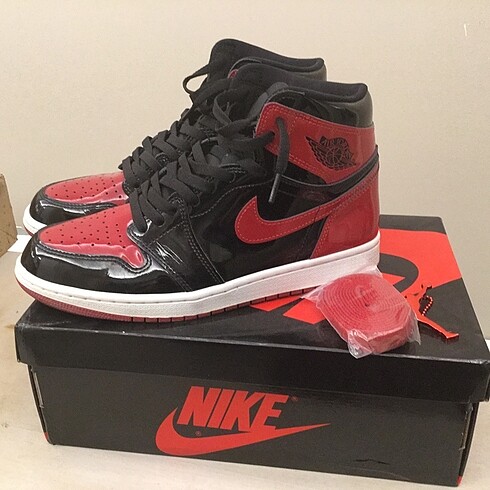 Nike Nike Air jordan 1 patent bred