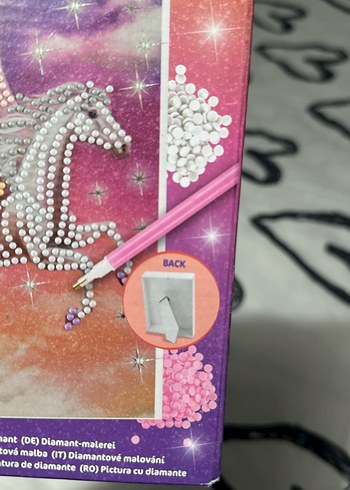 Yeni paketli Renkli Pegasus Temalı Elmas Boyama Seti - Görsel 2