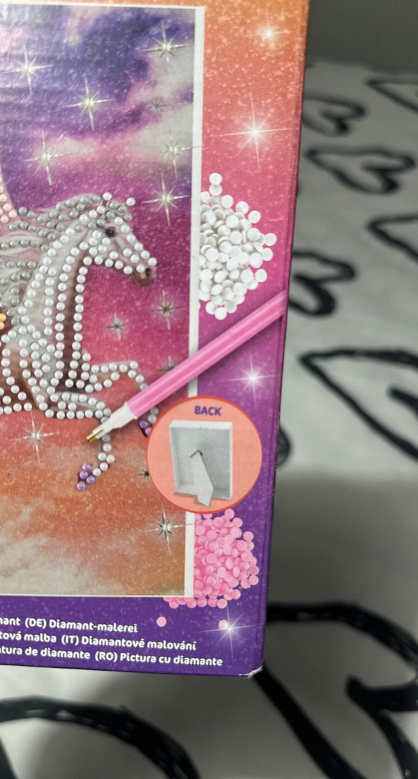 Yeni paketli Renkli Pegasus Temalı Elmas Boyama Seti - Görsel 2