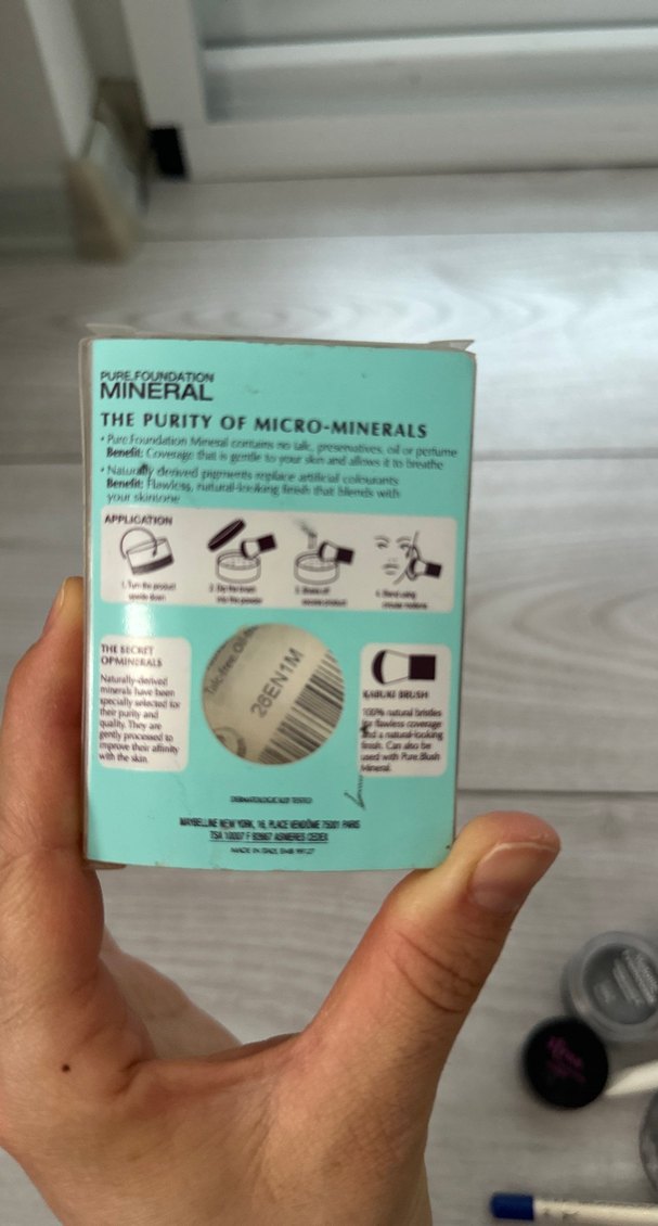 Maybelline Mineral Pudra Fondöten Bej - Görsel 2