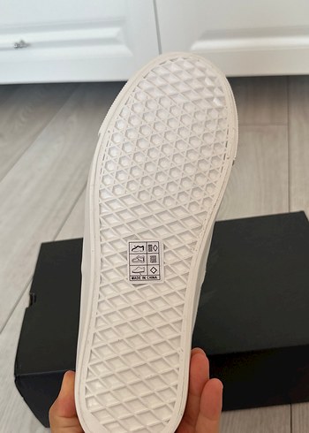 Beyaz orjinal Erkek Spor Ayakkabı - Görsel 3