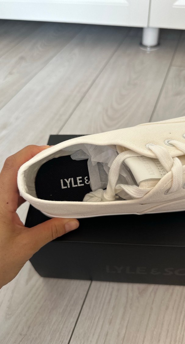 Beyaz orjinal Erkek Spor Ayakkabı - Görsel 2