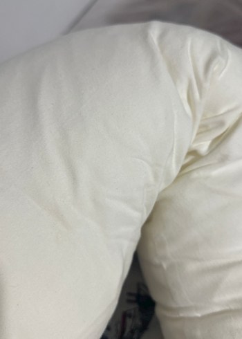 Xxl Beyaz Emzirme ve Hamilelik Yastığı - Görsel 4