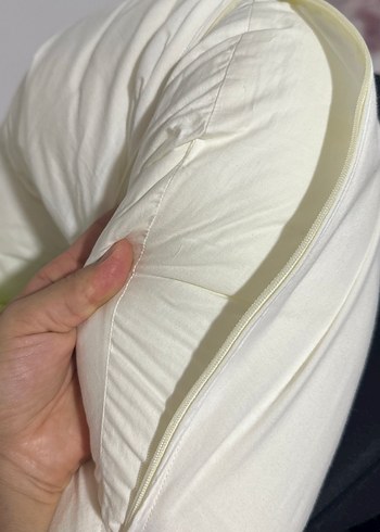 Xxl Beyaz Emzirme ve Hamilelik Yastığı - Görsel 6