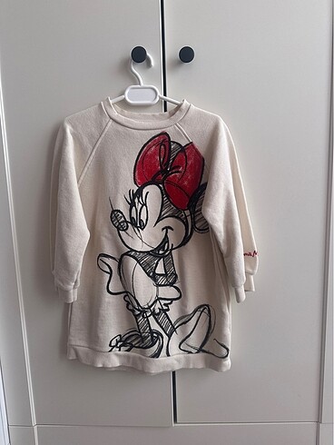 cok güzel sweetli minnie mouse elbise
