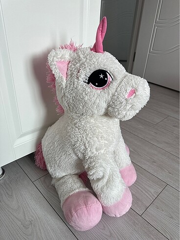 Büyük unicorn peluş bebek