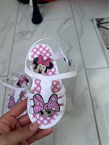 25 Beden Minnie mouslu sandalet