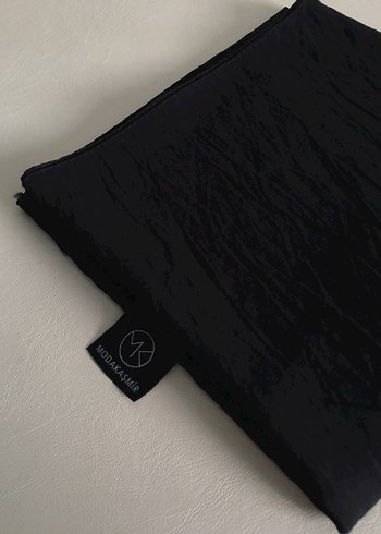 Modakaşmir Siyah Eşarp - Görsel 3