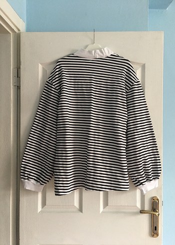 Çizgili Sweatshirt - Görsel 2