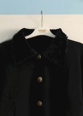 Siyah Triko Hırka - Görsel 4