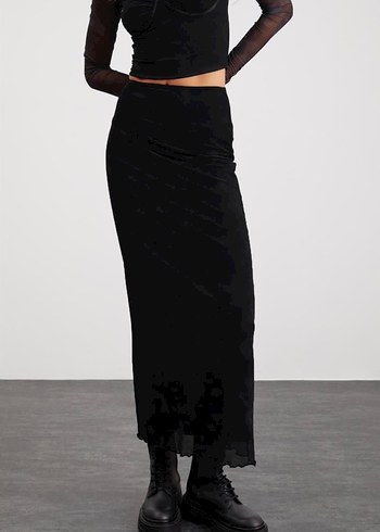 Grımelange Siyah Etek - Görsel 2