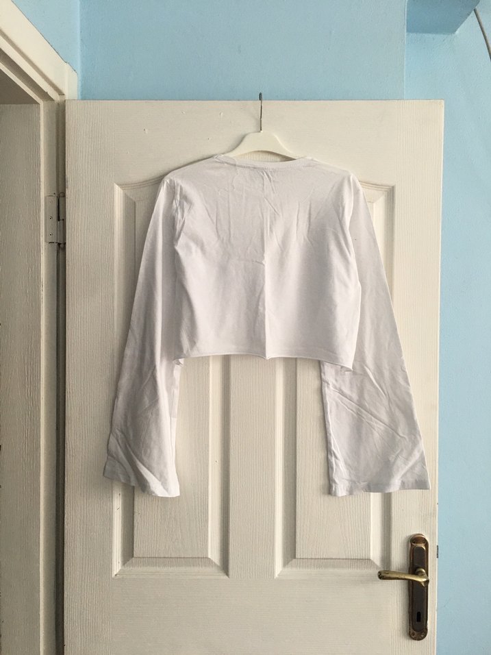 Trendyolmilla Uzun Kollu Crop - Görsel 2