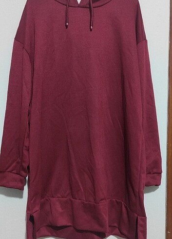 xl Beden bordo Renk tunik