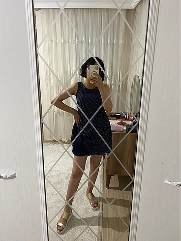 s Beden çeşitli Renk Mini Elbise