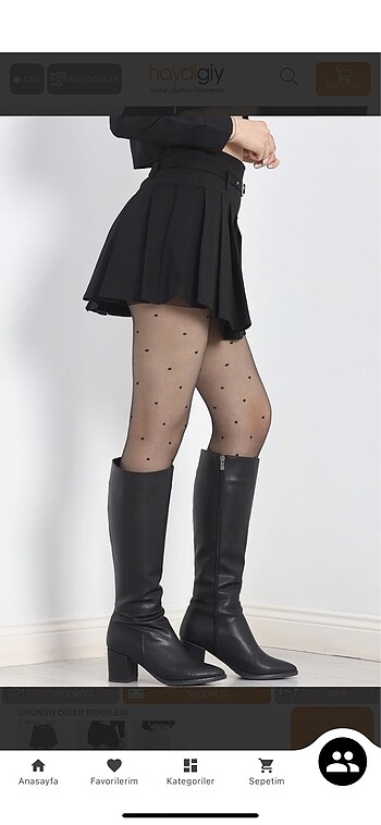 Mini siyah etek - Görsel 3