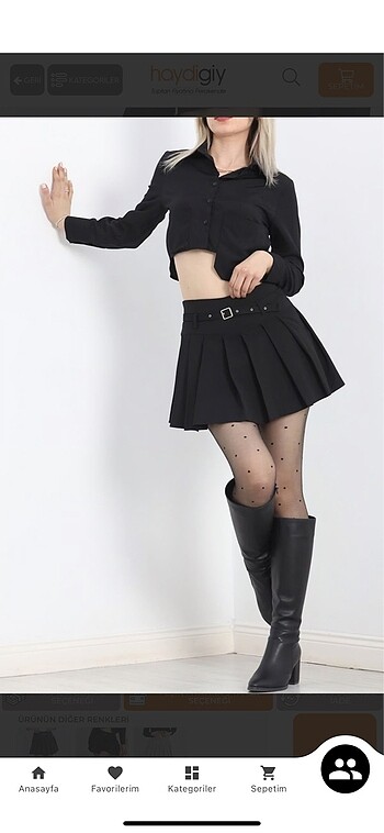 Mini siyah etek - Görsel 5
