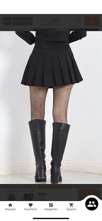 Mini siyah etek - Görsel 7