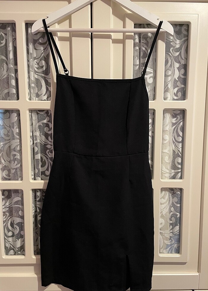 Holly Lolly Siyah Mini Elbise - Görsel 3