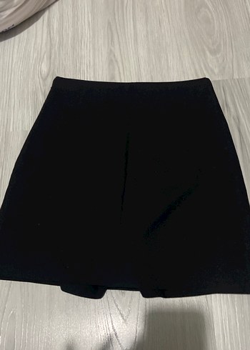 Siyah Mini Etek, Dar Kesim, Günlük - Görsel 5