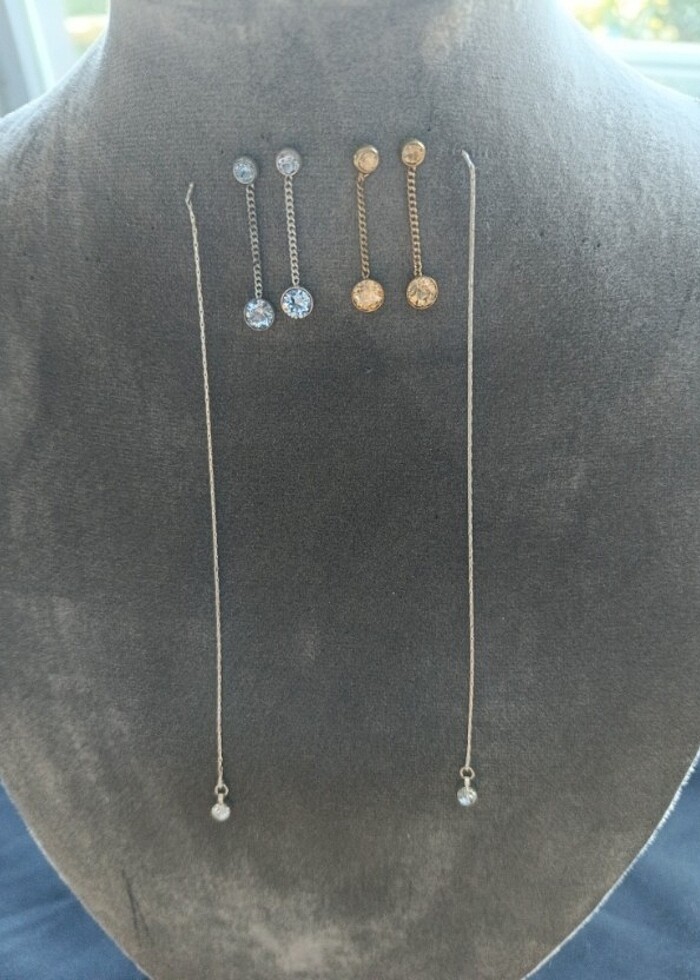 Sıx marka küpeler  - Görsel 5