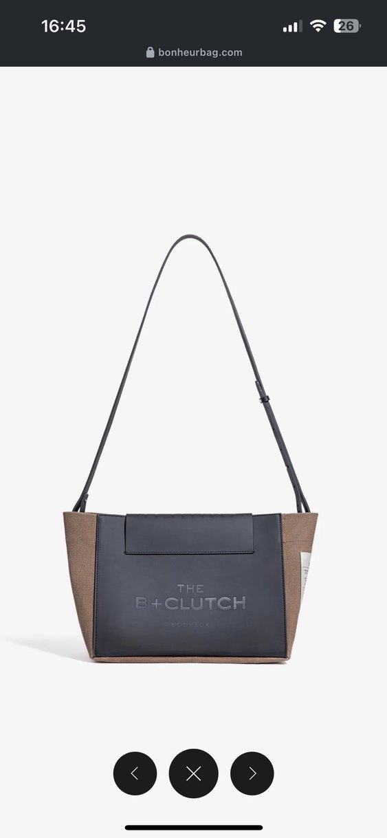 Kahverengi Baskılı Kadın Omuz Çantası - Görsel 2