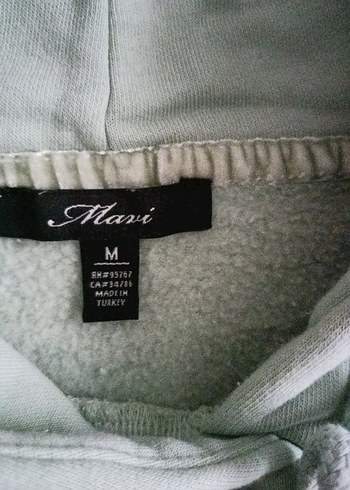 Kadın Yeşil Kapüşonlu Salaş Sweatshirt