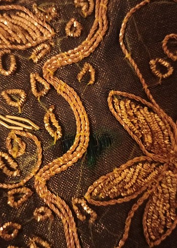 Dantel Detaylı,  el işlemeli 
dekoratif üçlü masa örtüsü - Görsel 5