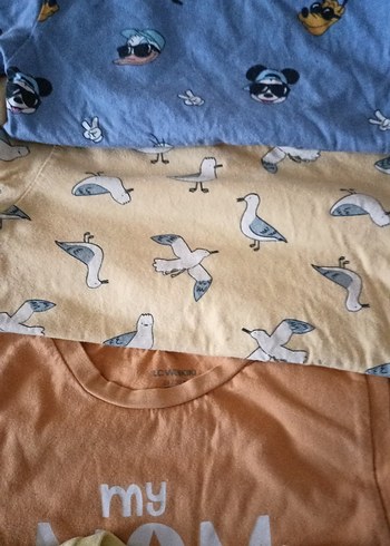 Sarı Desenli Bebek Erkek Kolsuz Body - Görsel 5