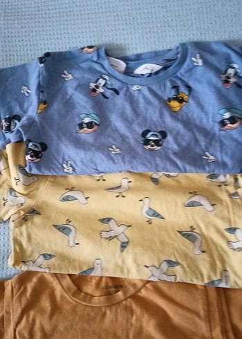 Sarı Desenli Bebek Erkek Kolsuz Body - Görsel 2