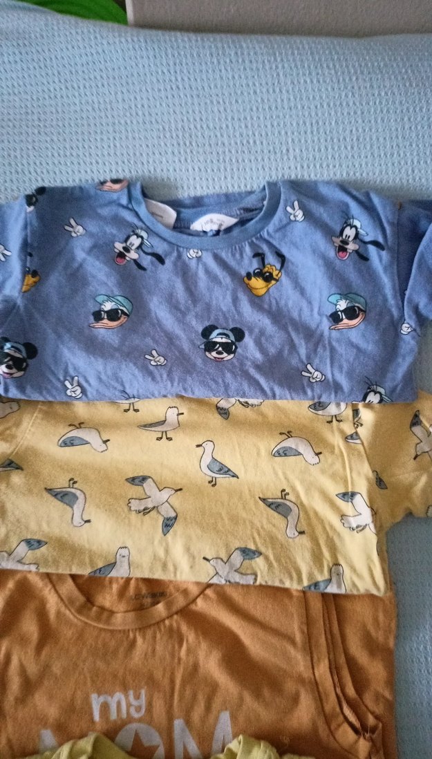 Sarı Desenli Bebek Erkek Kolsuz Body - Görsel 3