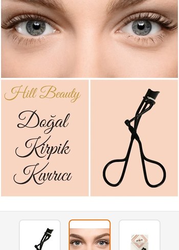 Siyah Kirpik Kıvırıcı - Görsel 2