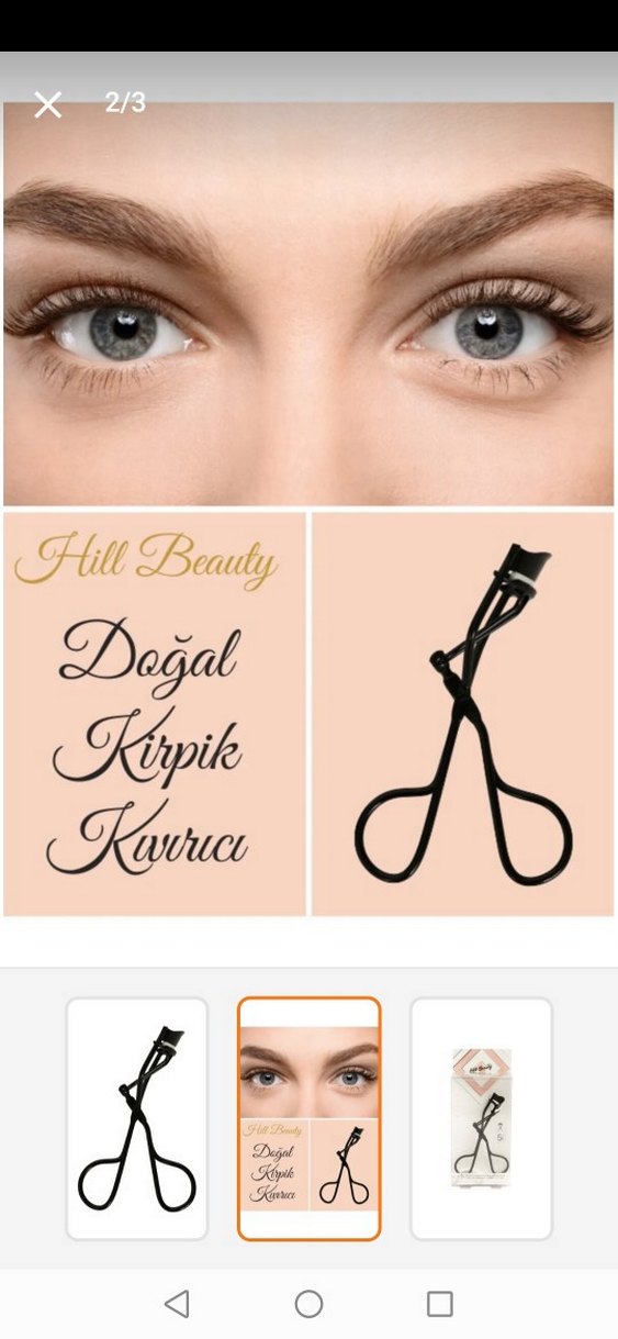 Siyah Kirpik Kıvırıcı - Görsel 2