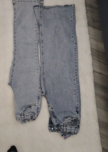 İspanyol ve bol paça kot pantolon - Görsel 4