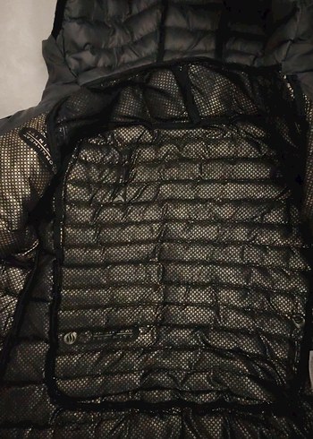 Gri Fermuarlı mont - Görsel 4