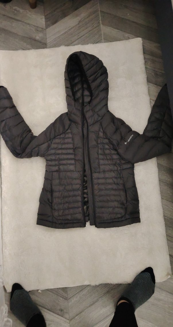 Gri Fermuarlı mont - Görsel 3